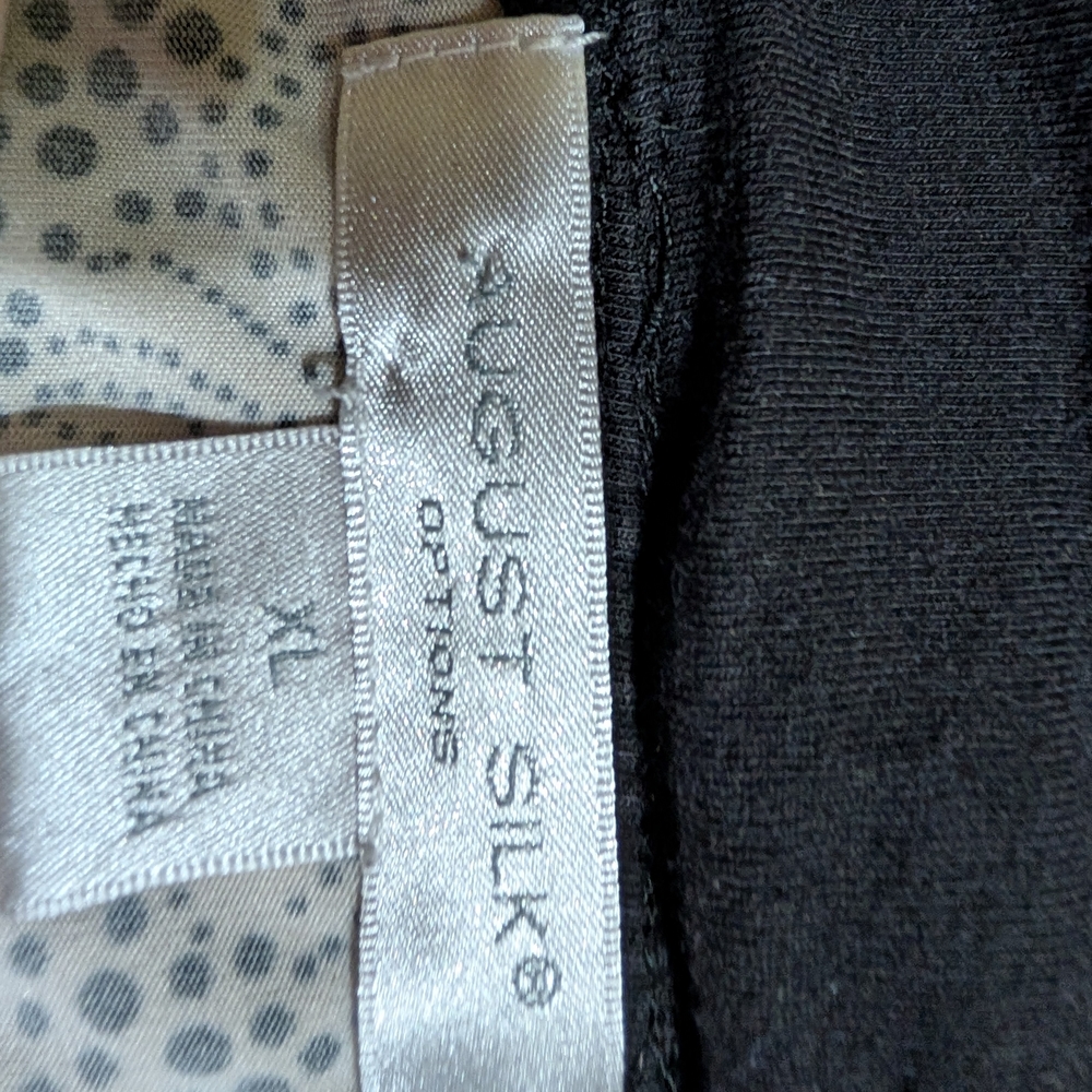 August Silk Monochrome Paisley Blouse - Picture 5 of 6
